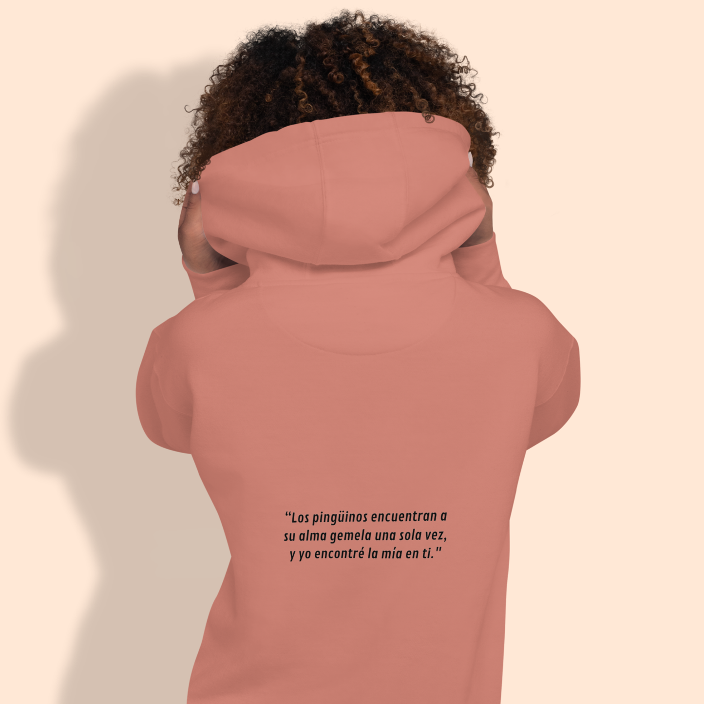 “Alma gemela” (Sudadera unisex color claro)