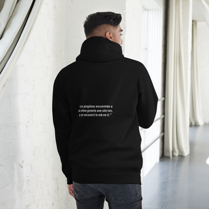 “Alma gemela” (Sudadera unisex color oscuro)